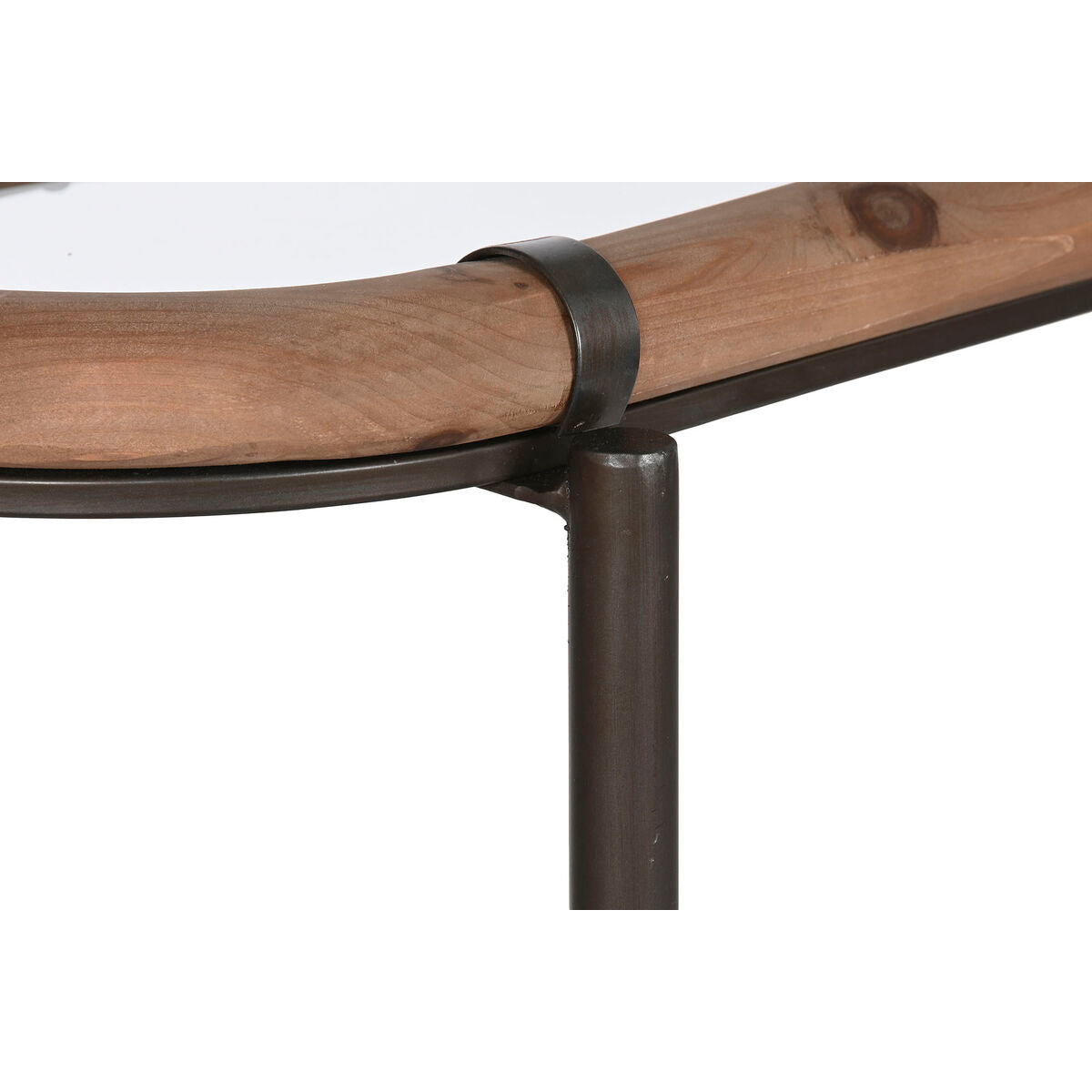 Console Home ESPRIT Verre Sapin 131 x 36 x 81 cm
