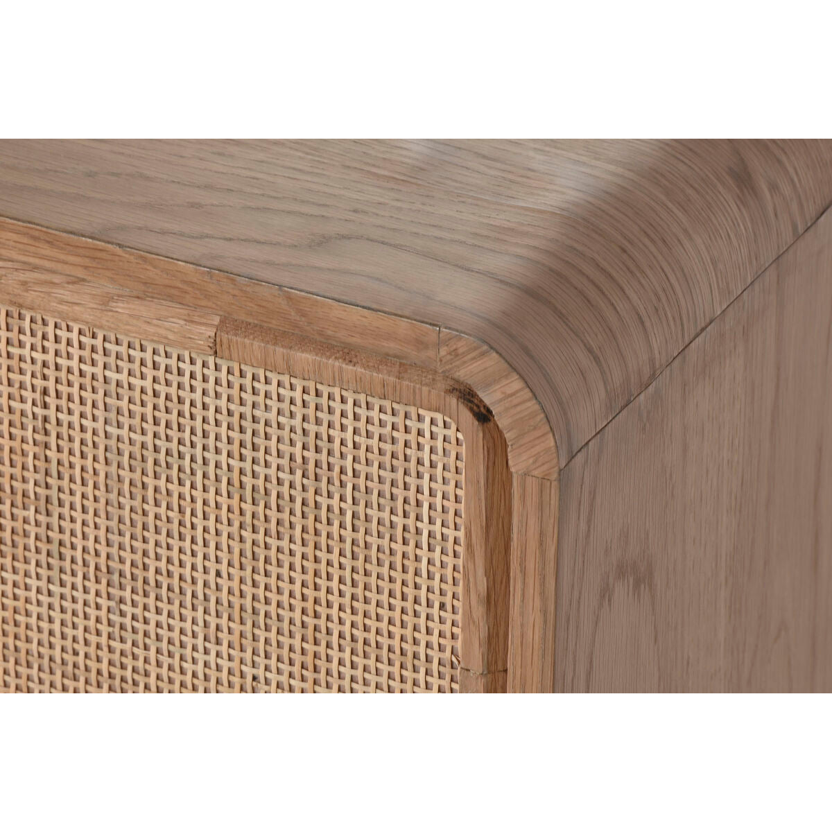 Meubles de télévision Home ESPRIT Naturel Rotin Chêne 157 x 40 x 46 cm