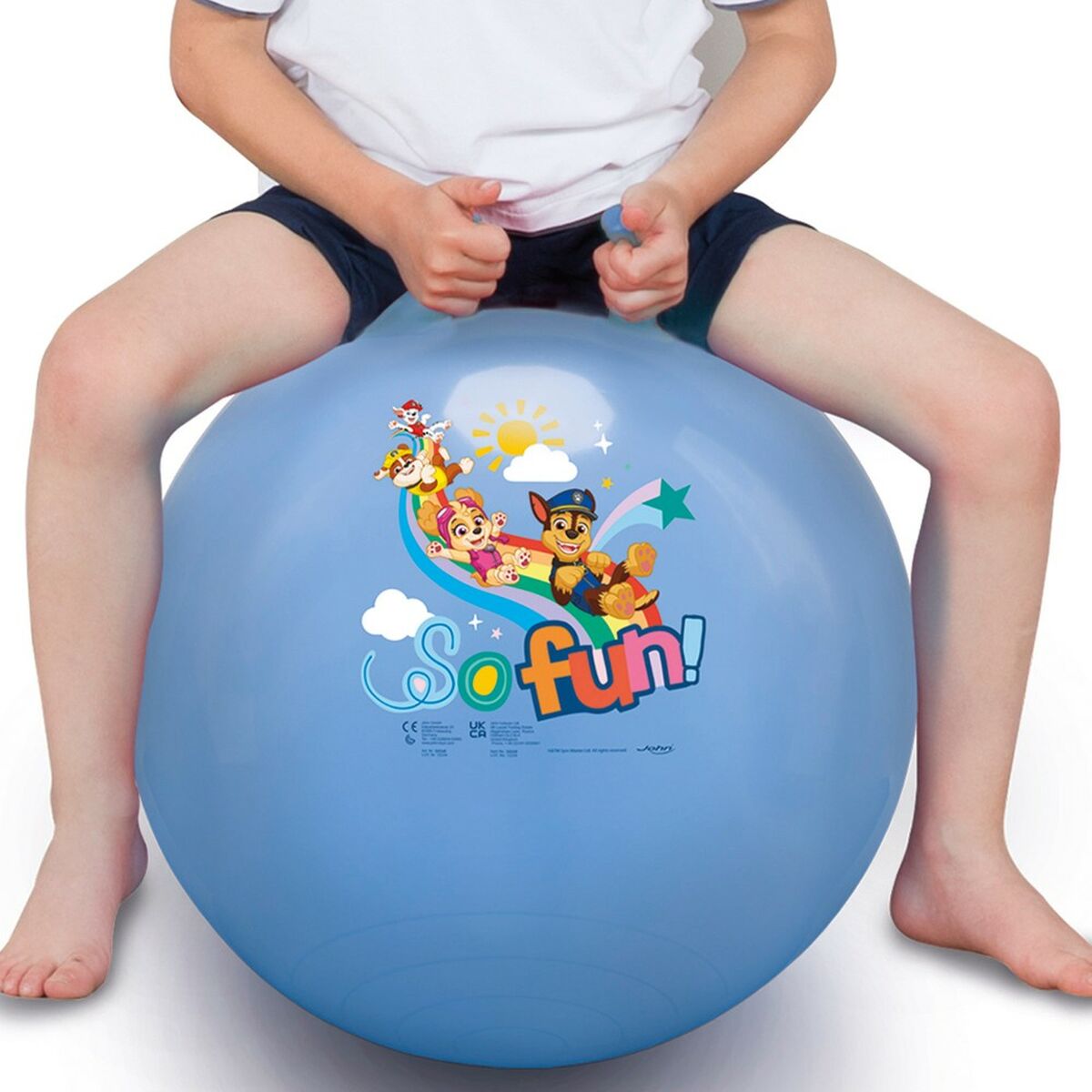 Boule à sauter The Paw Patrol Bleu (10 Unités)
