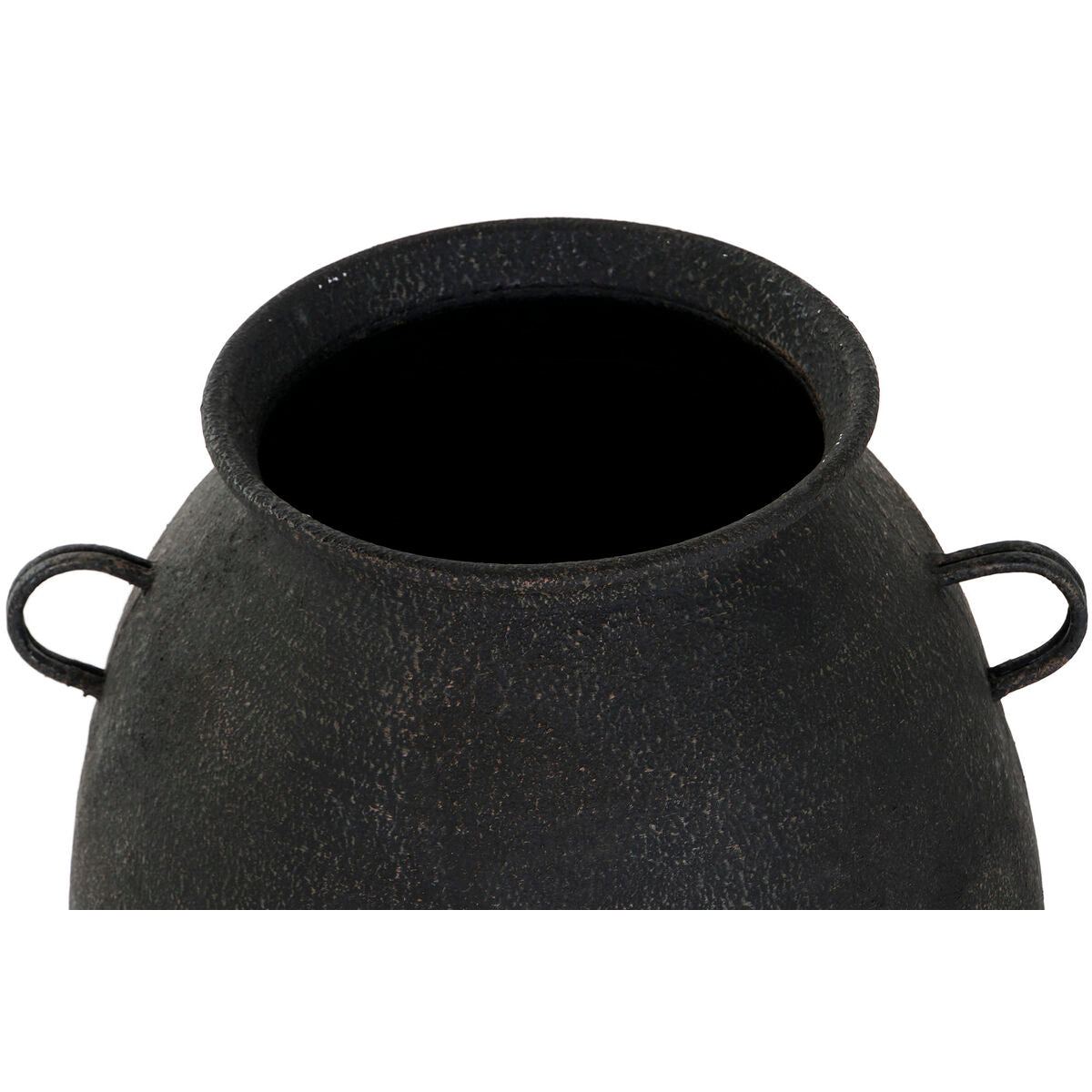 Vase Home ESPRIT Noir Métal 34,5 x 34,5 x 57 cm