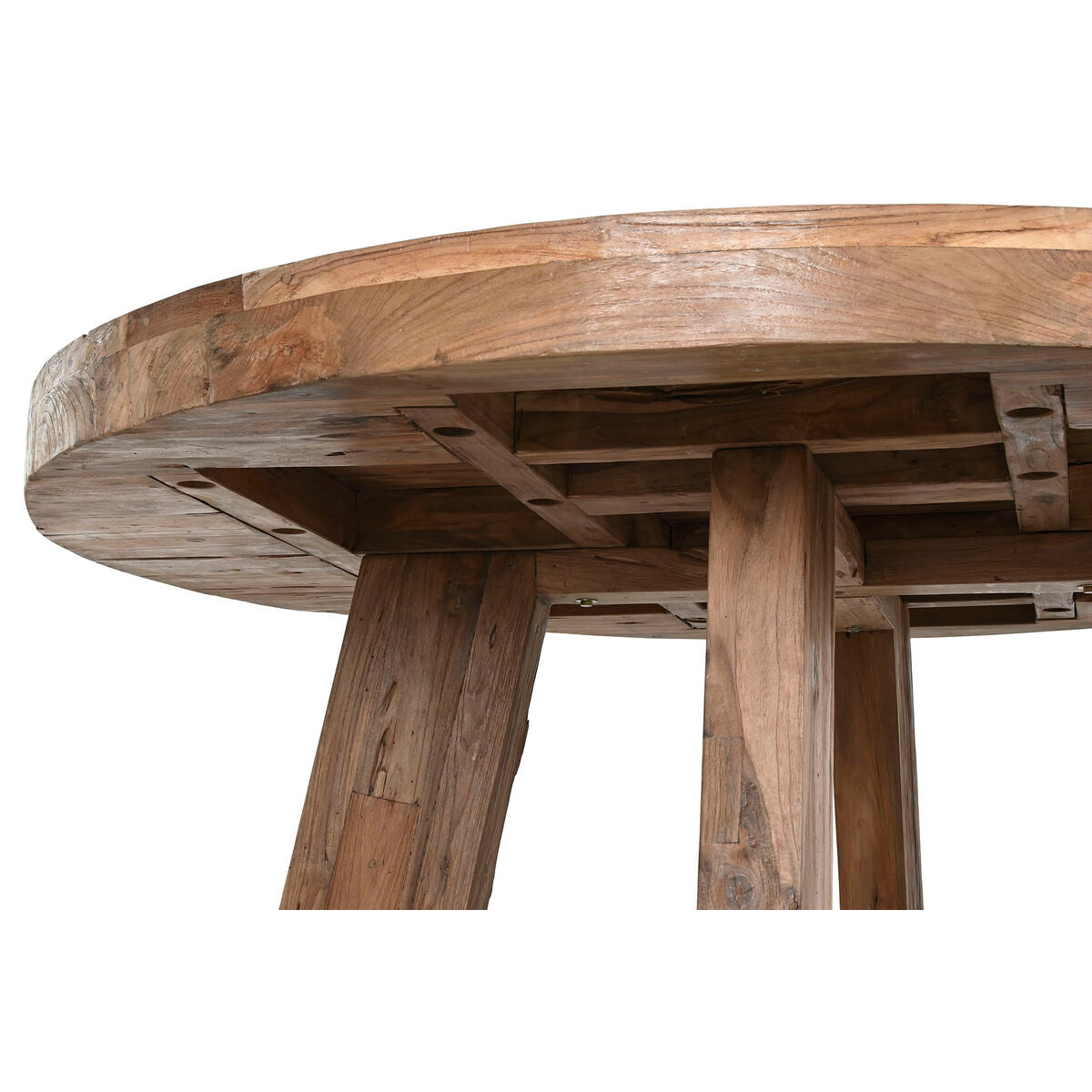 Table de Salle à Manger Home ESPRIT bois de teck 160 X 160 X 78 cm