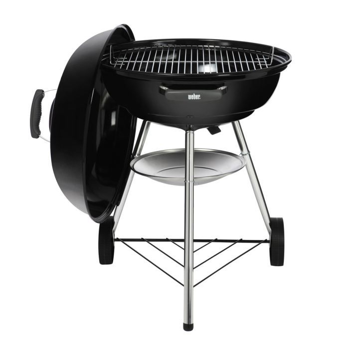 Barbecue a charbon WEBER Compact Kettle 57 cm - Noir