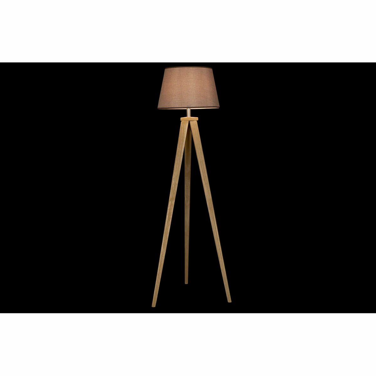 Lampadaire DKD Home Decor 40 x 40 x 154 cm Naturel Gris Marron 250 V 60 W Pin (2 Unités)