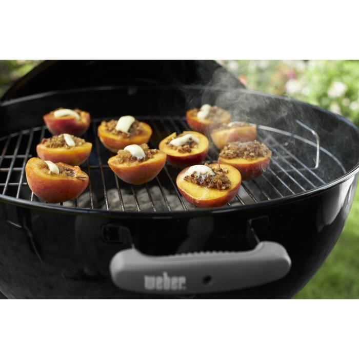 Barbecue a charbon Classic Kettle Ø57 cm - WEBER - Acier chromé - Noir
