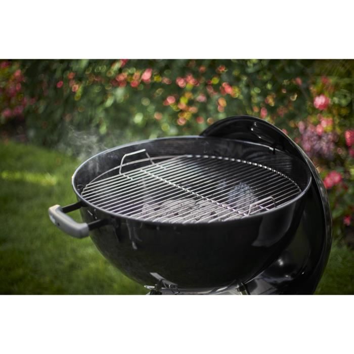 Barbecue a charbon Classic Kettle Ø57 cm - WEBER - Acier chromé - Noir