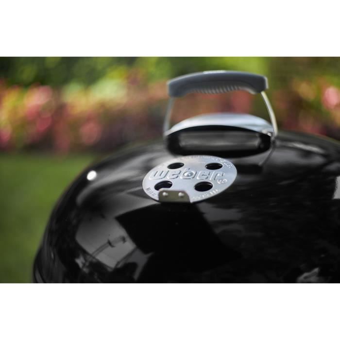 Barbecue a charbon Classic Kettle Ø57 cm - WEBER - Acier chromé - Noir