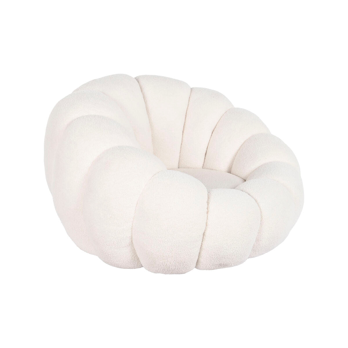 Fauteuil DKD Home Decor Blanc 98 x 97 x 62 cm