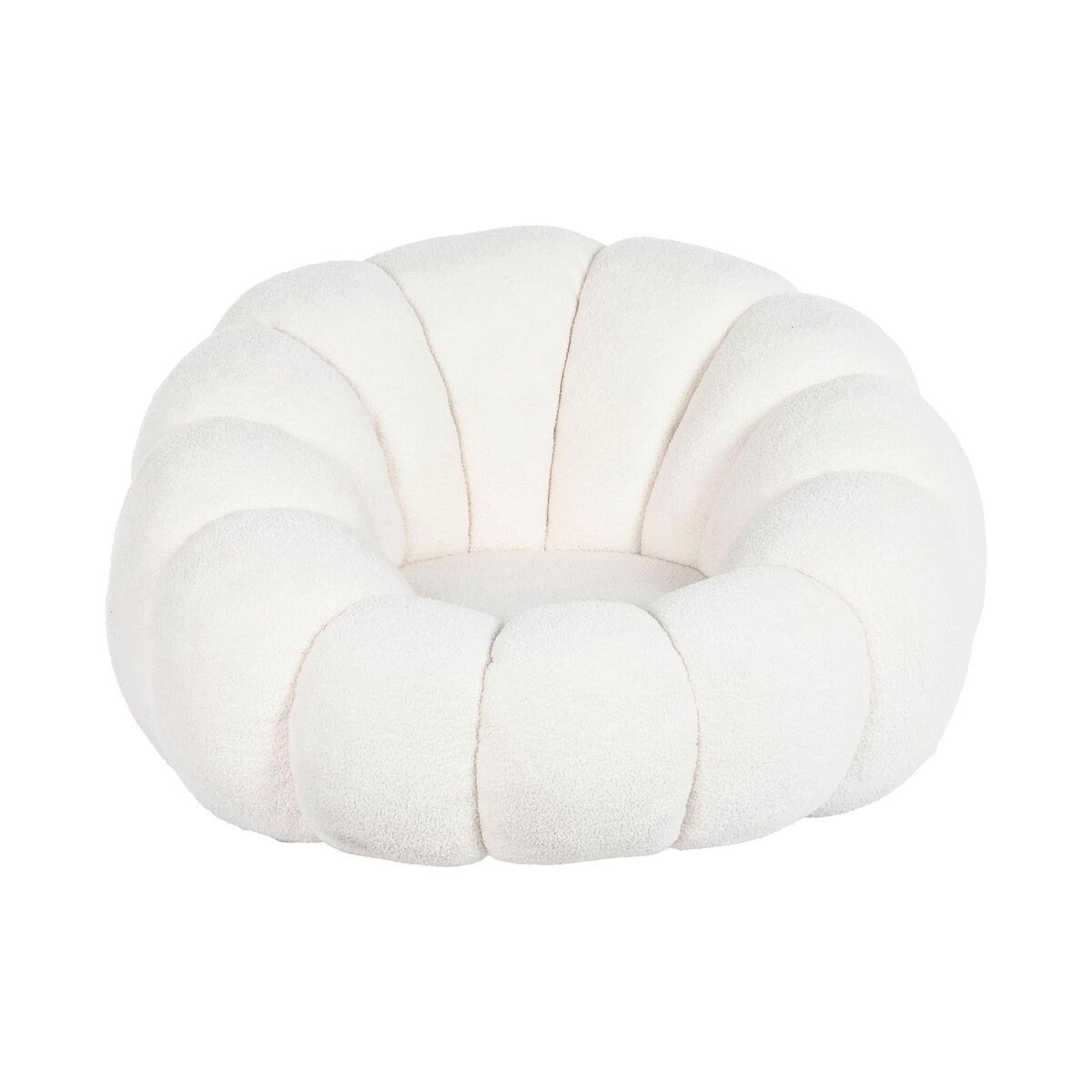 Fauteuil DKD Home Decor Blanc 98 x 97 x 62 cm