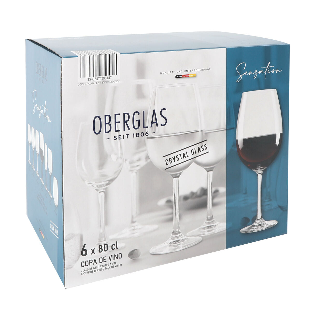 Set de Verres Inde Sensation 800 ml 6 Pièces