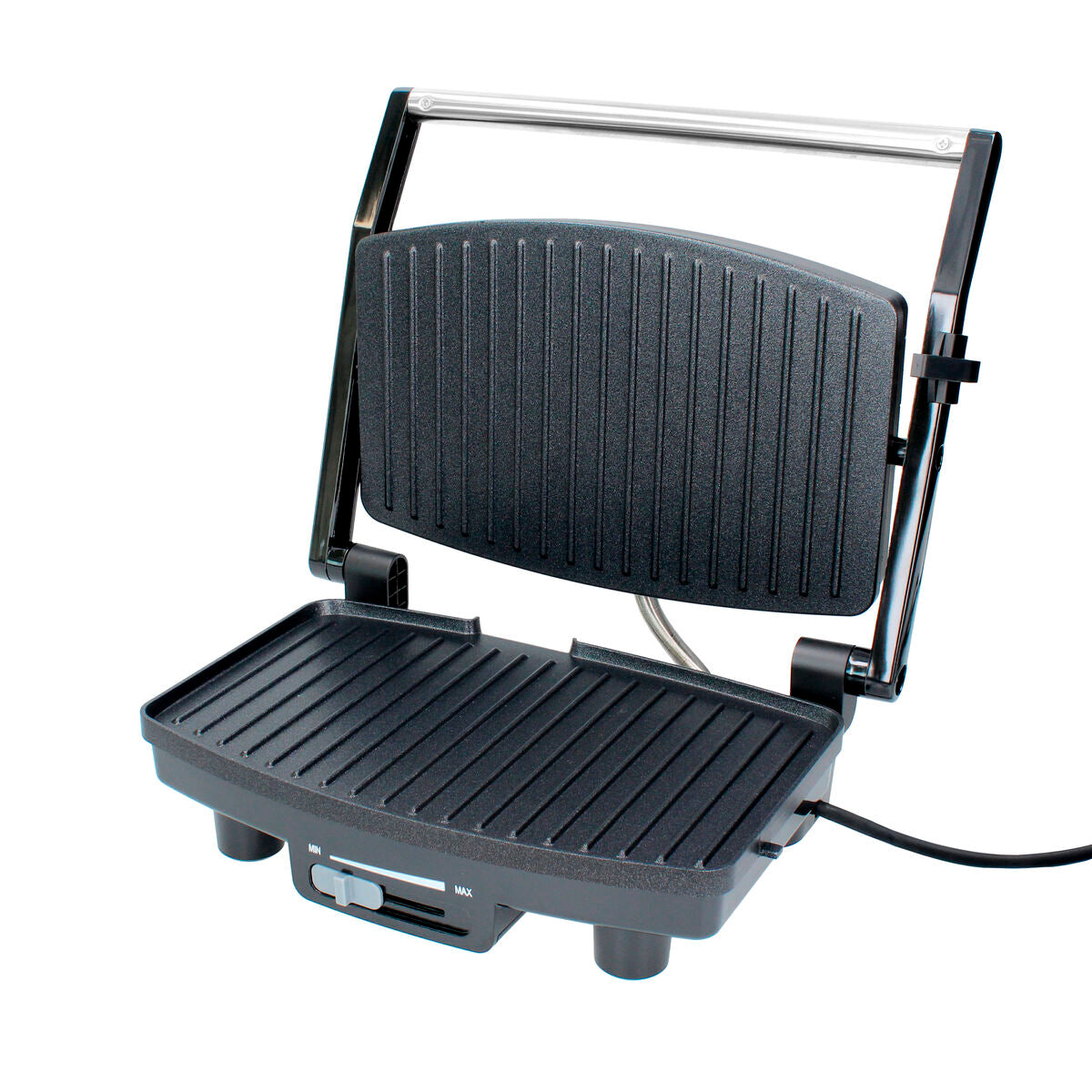 Plaque chauffantes grill TM Electron 1500 W 28 x 19 cm Acier