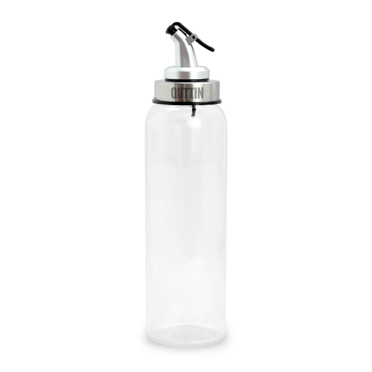 Huilier Quttin Transparent Argenté verre 0,5 L 6 x 6 x 26 cm (12 Unités)