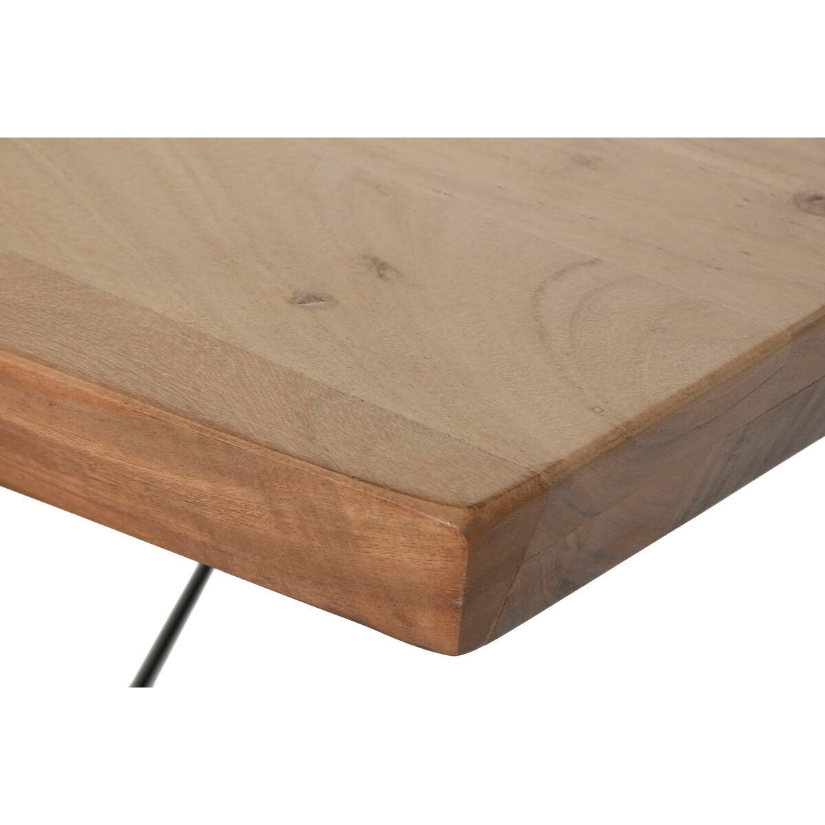 Table de Salle à Manger Home ESPRIT Métal Bois d'acacia 220 x 100 x 76 cm