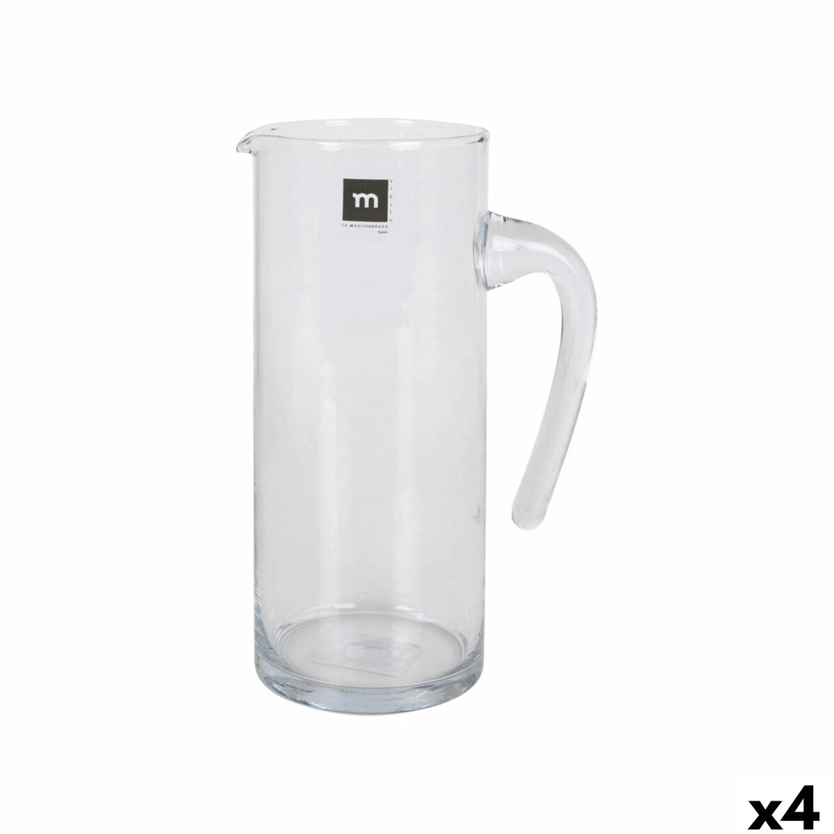 Pichet La Mediterránea Toscana verre 1 L (4 Unités)