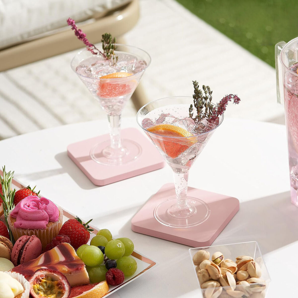 Verre à cocktail Algon 215 ml 4 Pièces (24 Unités)