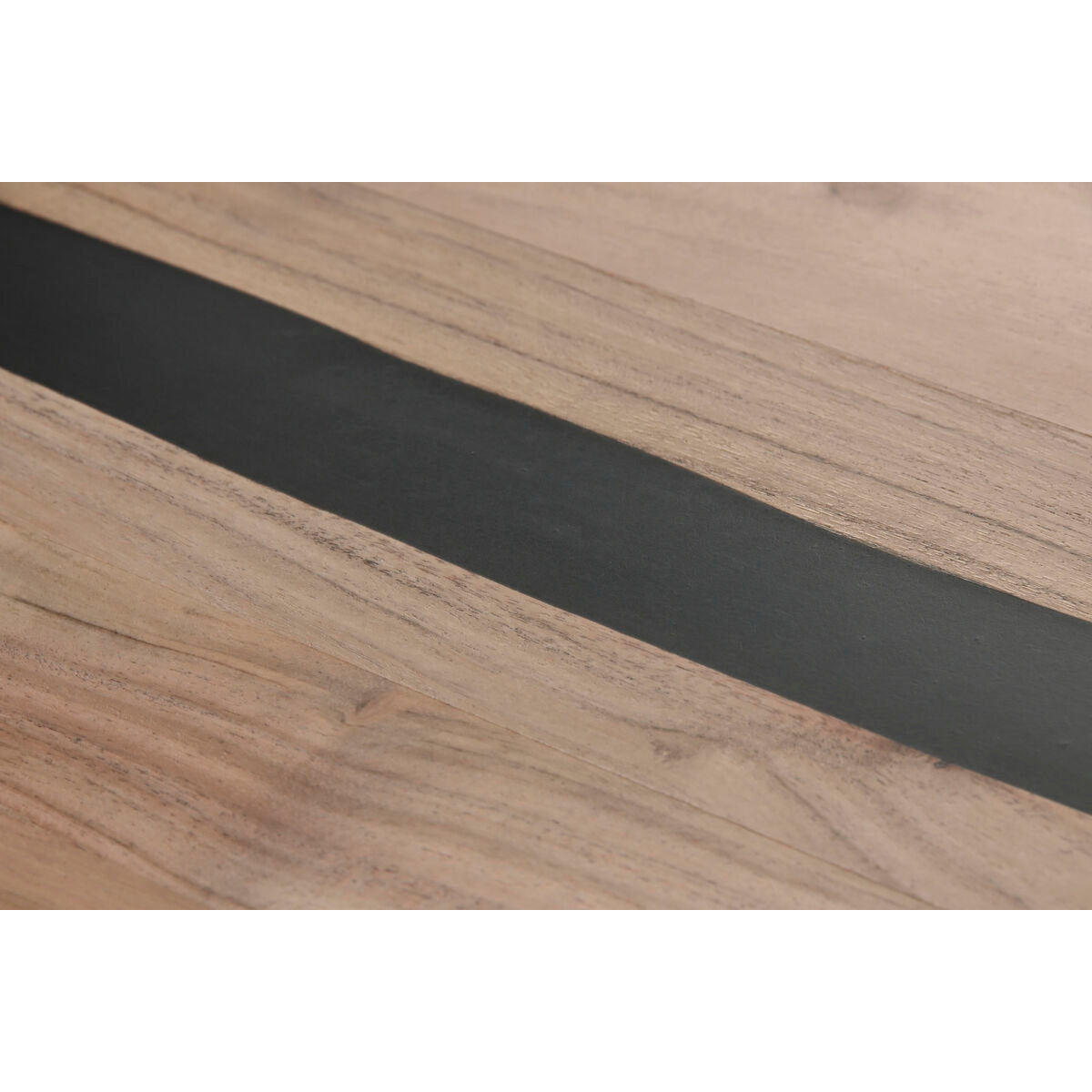 Table de Salle à Manger Home ESPRIT Métal Bois d'acacia 200 x 100 x 76 cm