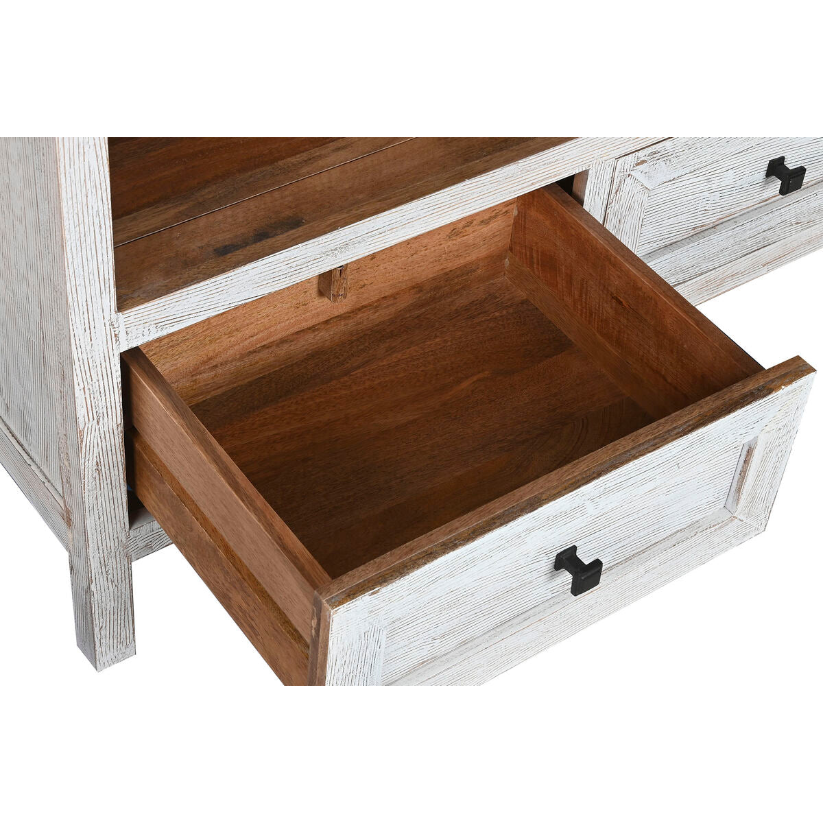 Étagère Home ESPRIT Blanc Bois de manguier 100 x 40 x 198 cm