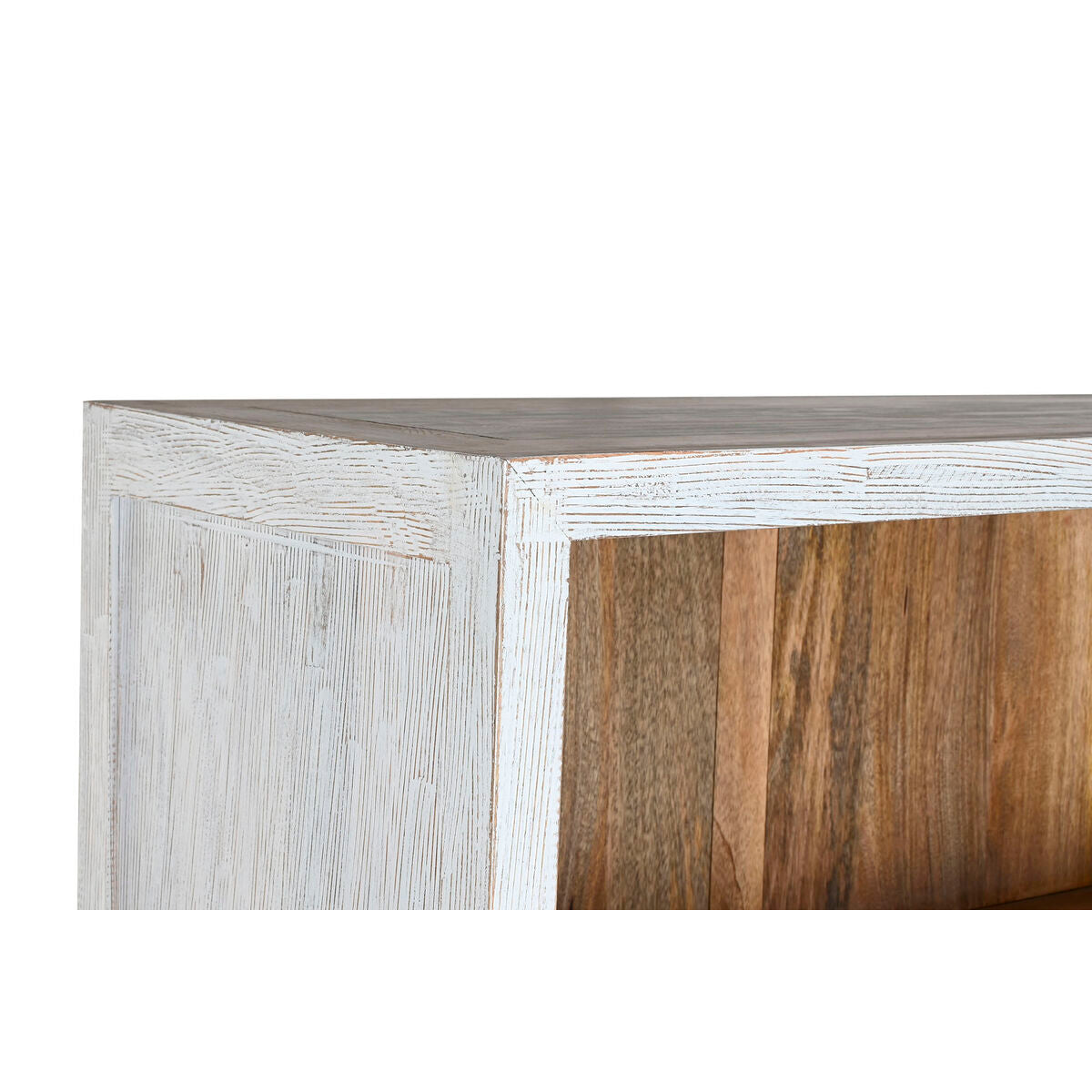 Étagère Home ESPRIT Blanc Bois de manguier 100 x 40 x 198 cm