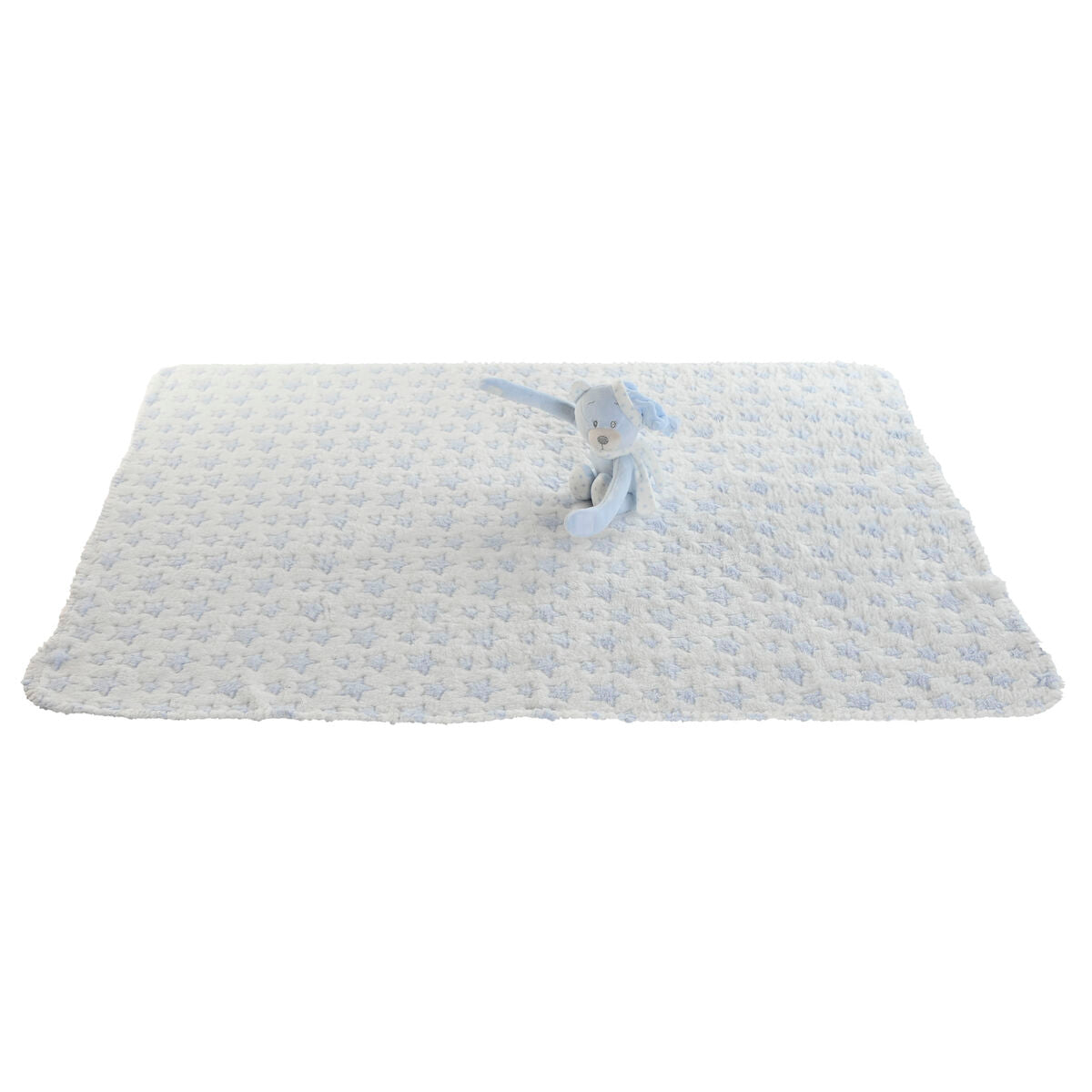 Coffret Bébé Home ESPRIT Bleu Beige Rose Polyester (3 Unités)