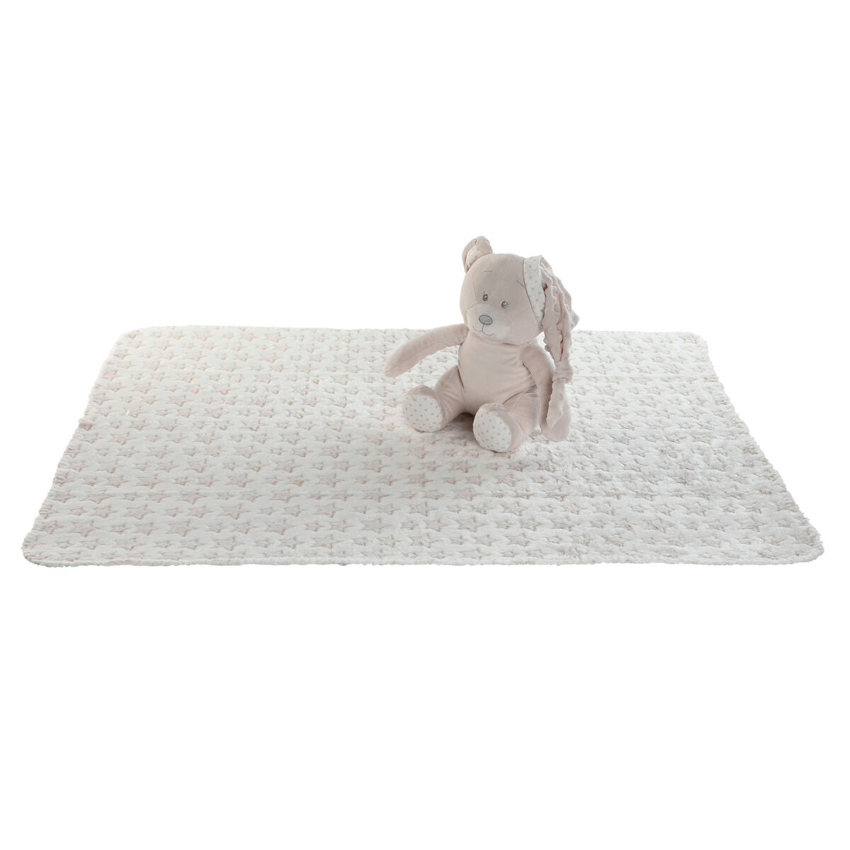 Coffret Bébé Home ESPRIT Bleu Beige Rose Polyester (3 Unités)