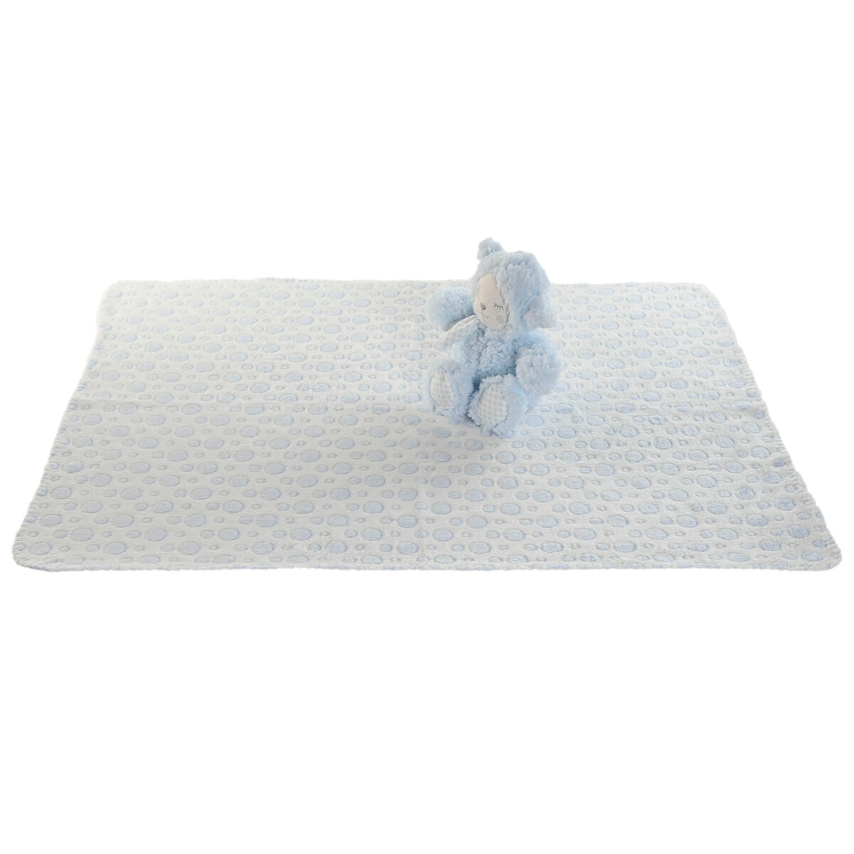Coffret Bébé Home ESPRIT Bleu Beige Rose Polyester (3 Unités)