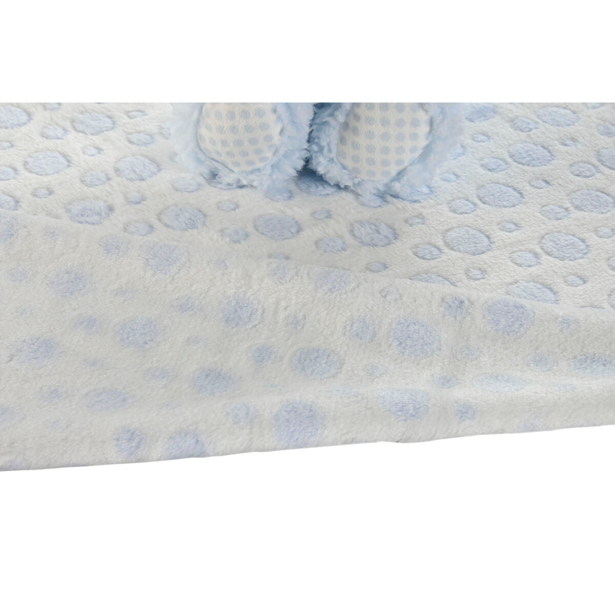 Coffret Bébé Home ESPRIT Bleu Beige Rose Polyester (3 Unités)