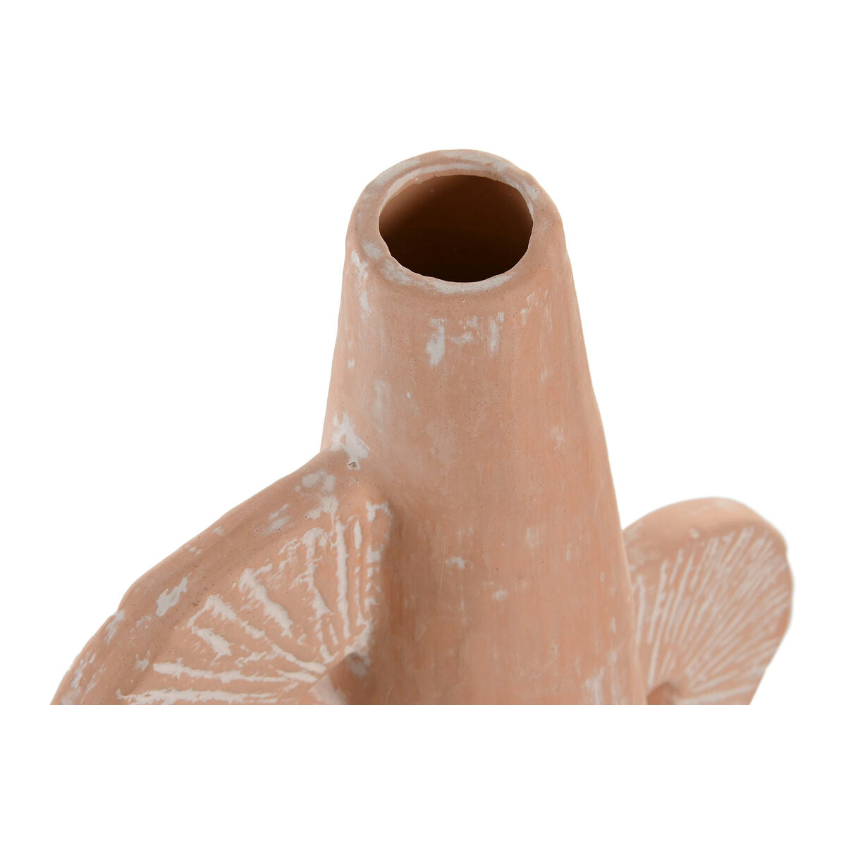 Vase Home ESPRIT Marron Clair Terre cuite Naturel 24 x 12 x 36 cm