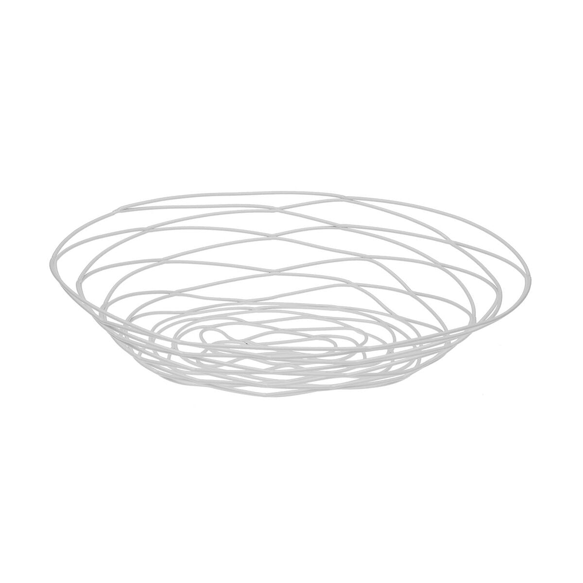 Coupe à fruits Versa Blanc Métal Acier 23 X 7 X 31 CM