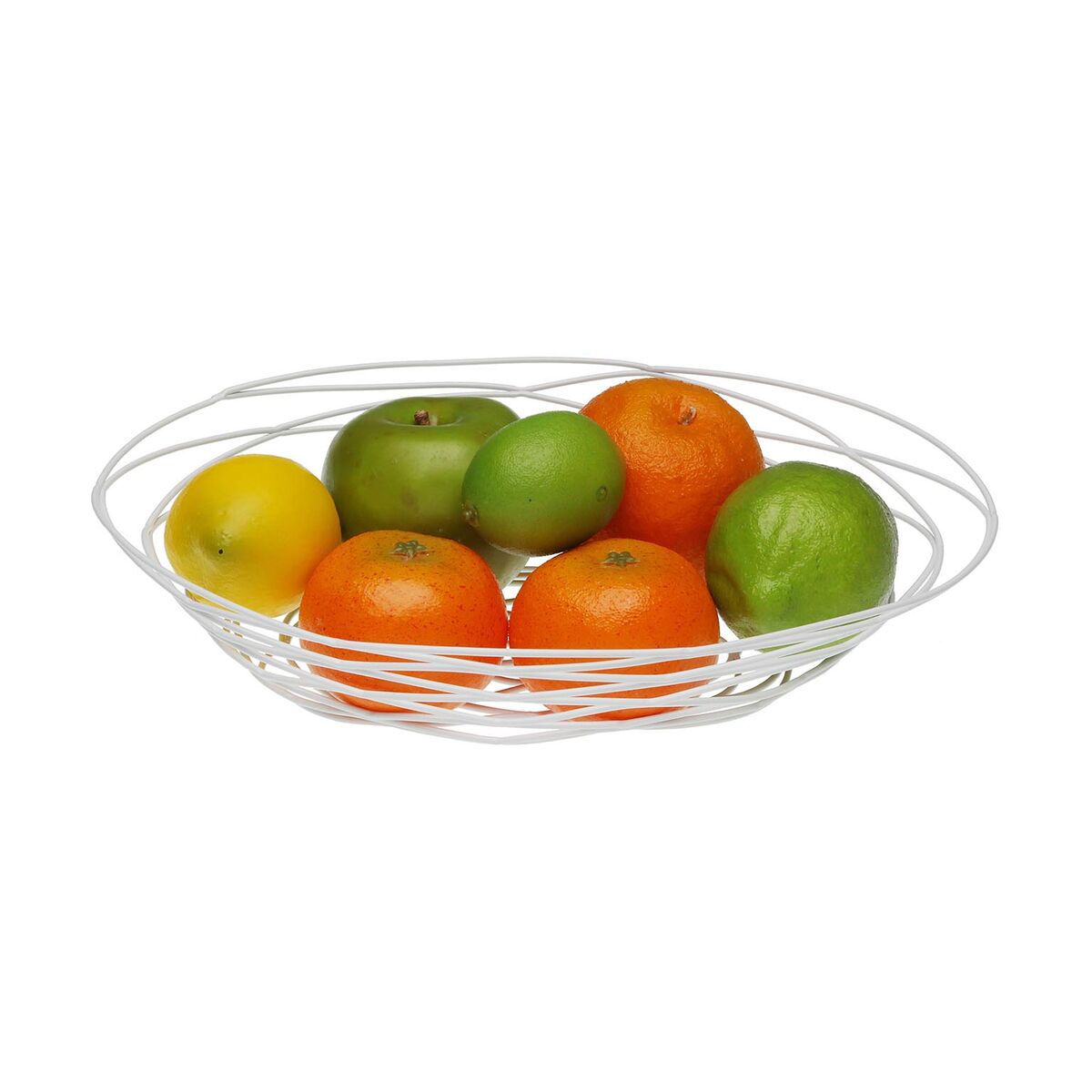 Coupe à fruits Versa Blanc Métal Acier 23 X 7 X 31 CM