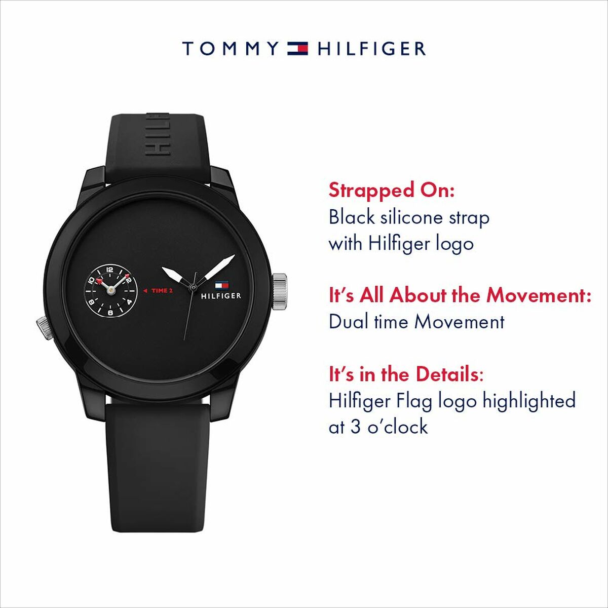 Montre Homme Tommy Hilfiger 1791326 (Ø 44 mm)
