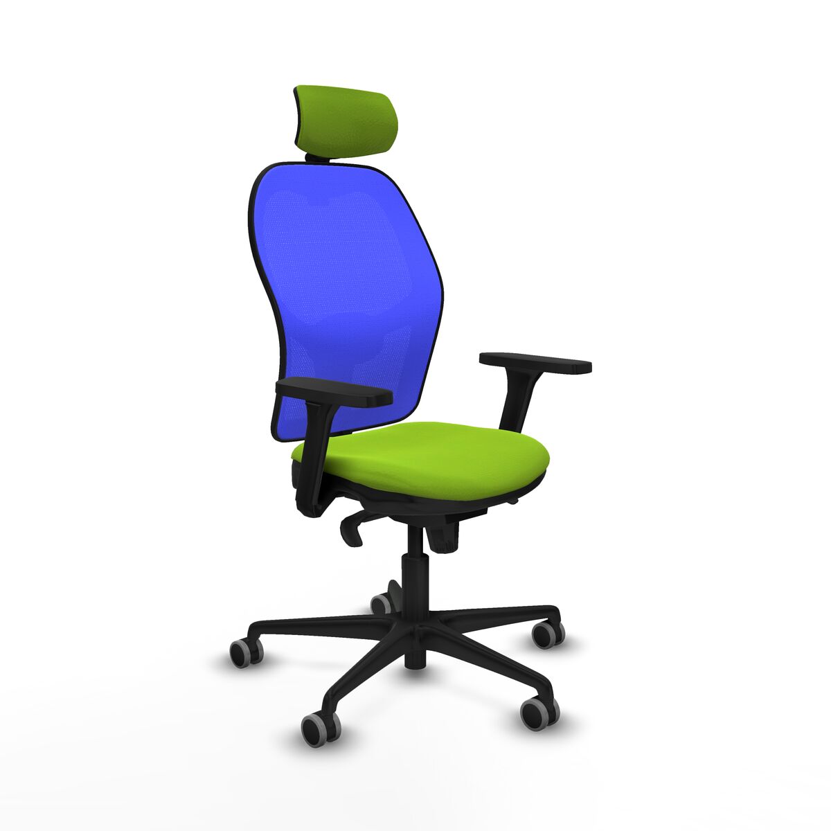 Chaise de Bureau avec Appui-tête Jorquera Piqueras y Crespo 3D036G2 Pistache
