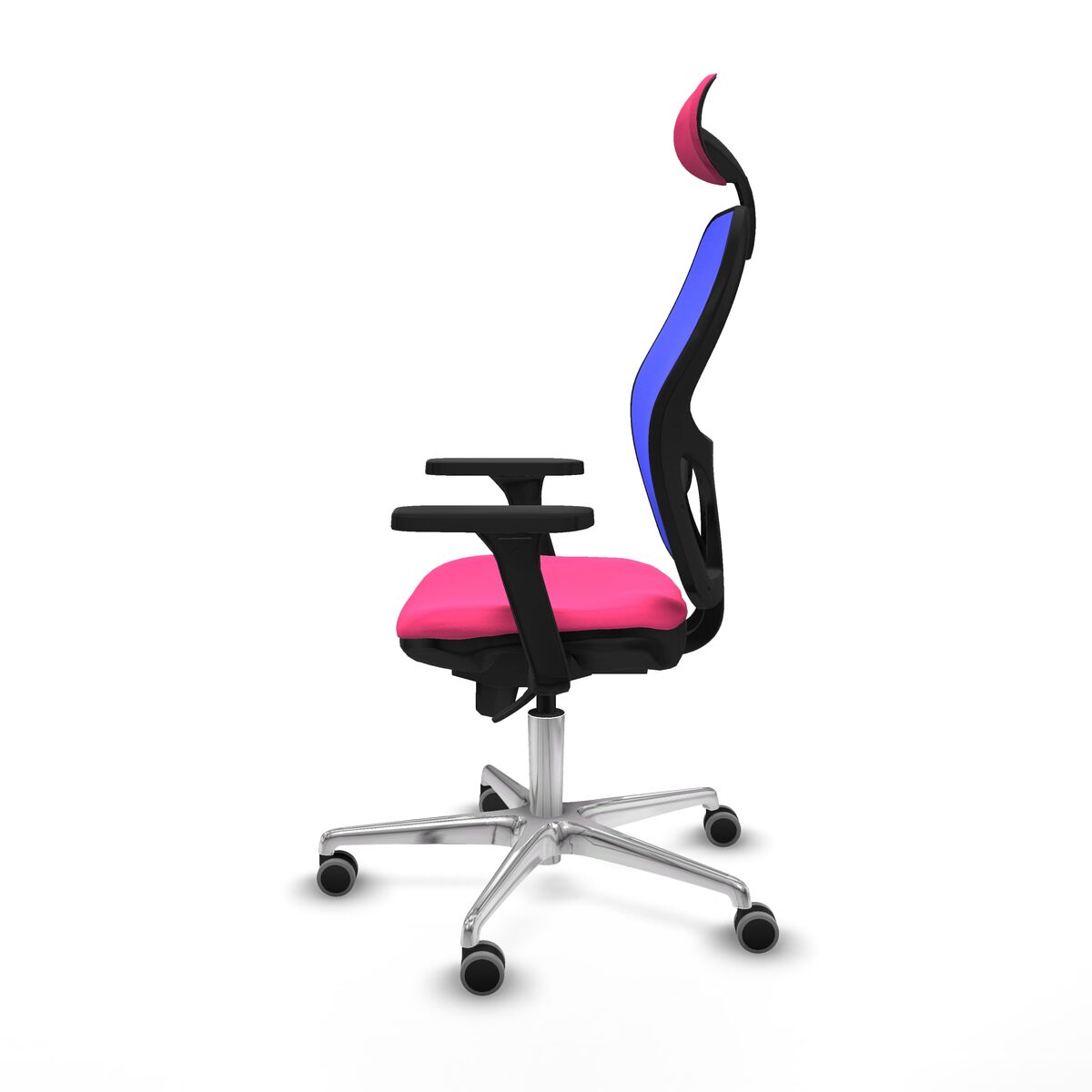 Chaise de Bureau avec Appui-tête Jorquera Piqueras y Crespo 3D086G1 Rose