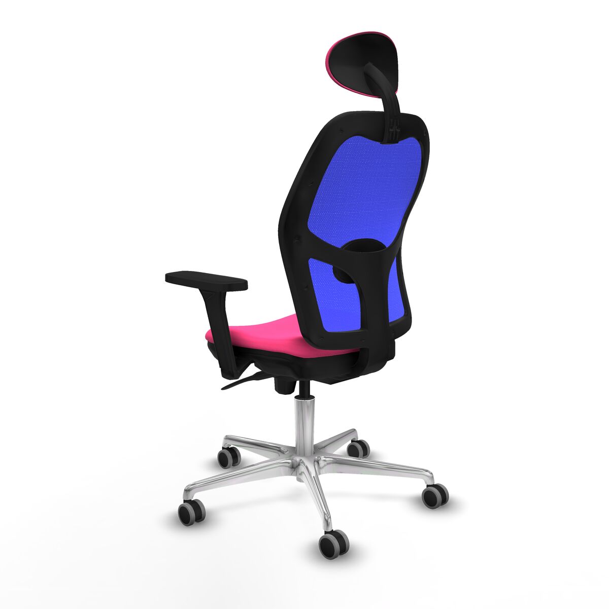 Chaise de Bureau avec Appui-tête Jorquera Piqueras y Crespo 3D086G1 Rose