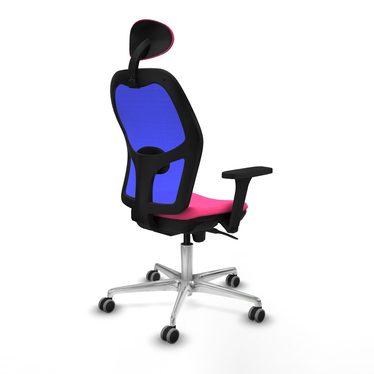 Chaise de Bureau avec Appui-tête Jorquera Piqueras y Crespo 3D086G1 Rose