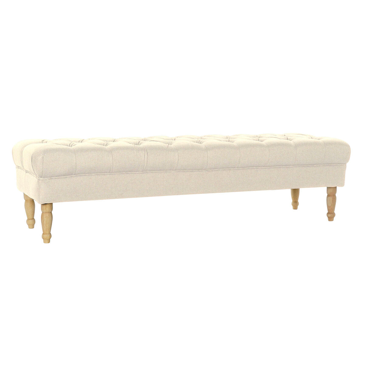 Banquette Home ESPRIT Crème Polyester Bois