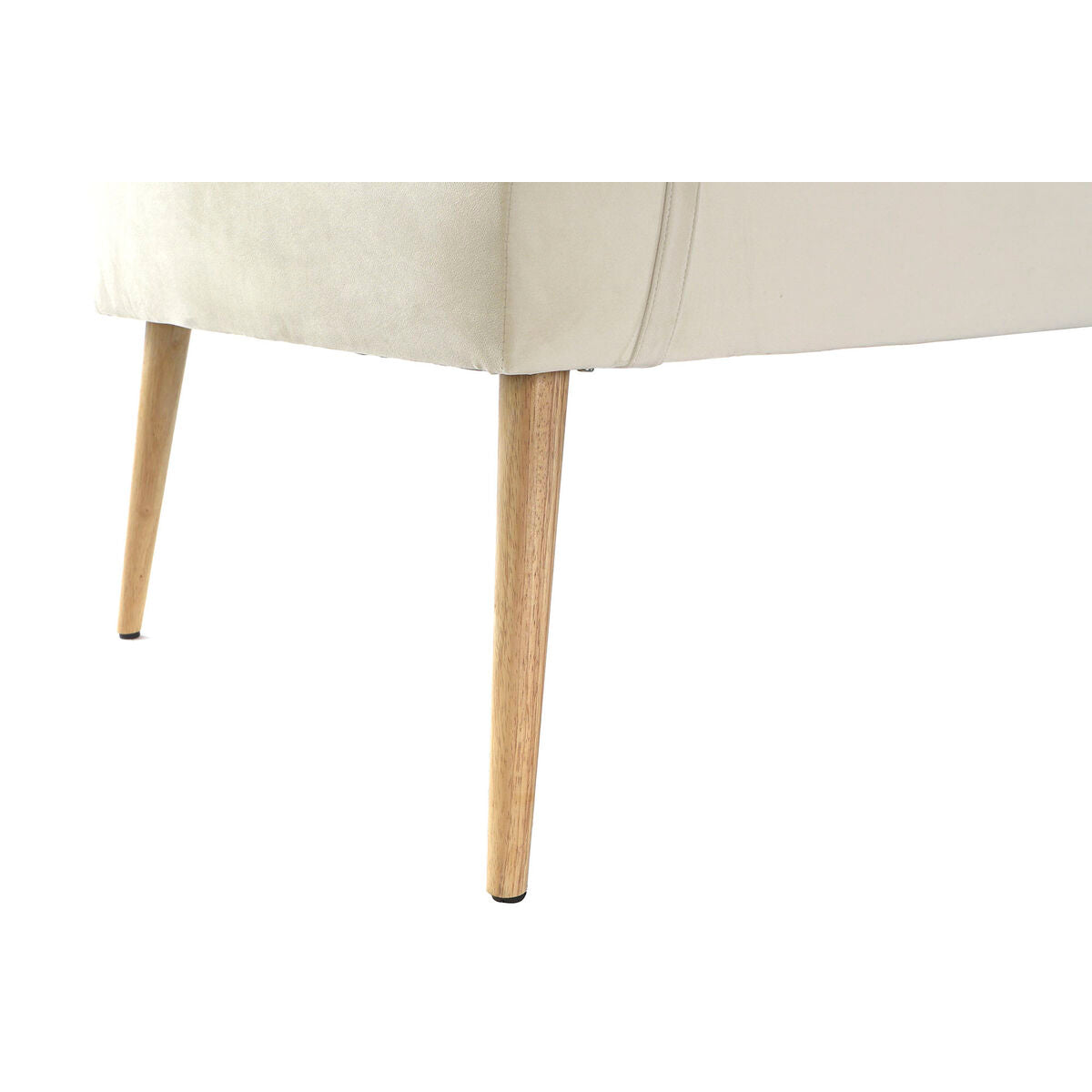 Divan Home ESPRIT Crème Métal 184 x 76 x 62 cm
