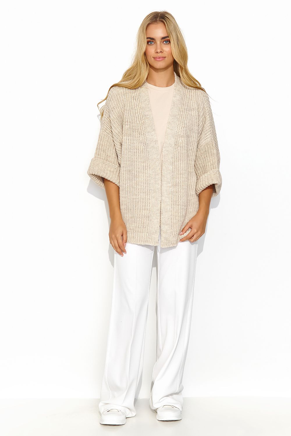 Cardigan model 192335 Makadamia