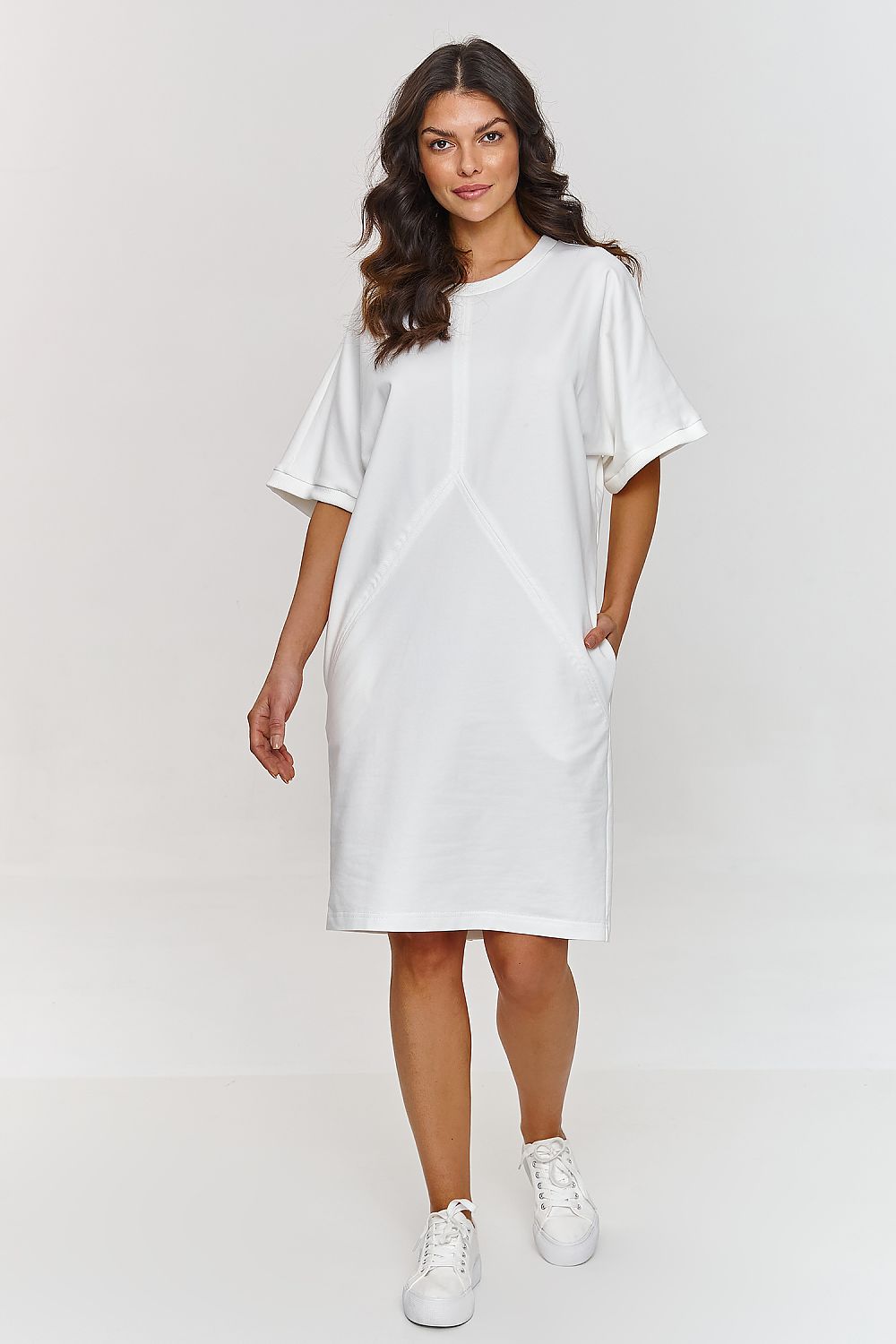 Robe de jour model 209591 Makadamia