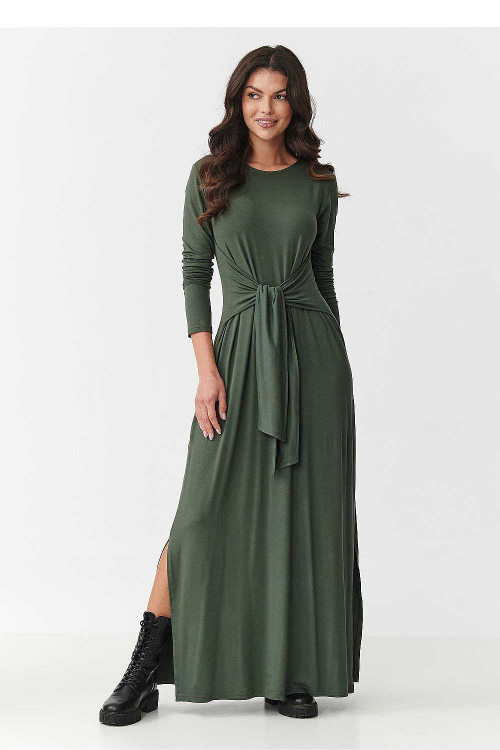 Robe de jour model 216918 Makadamia