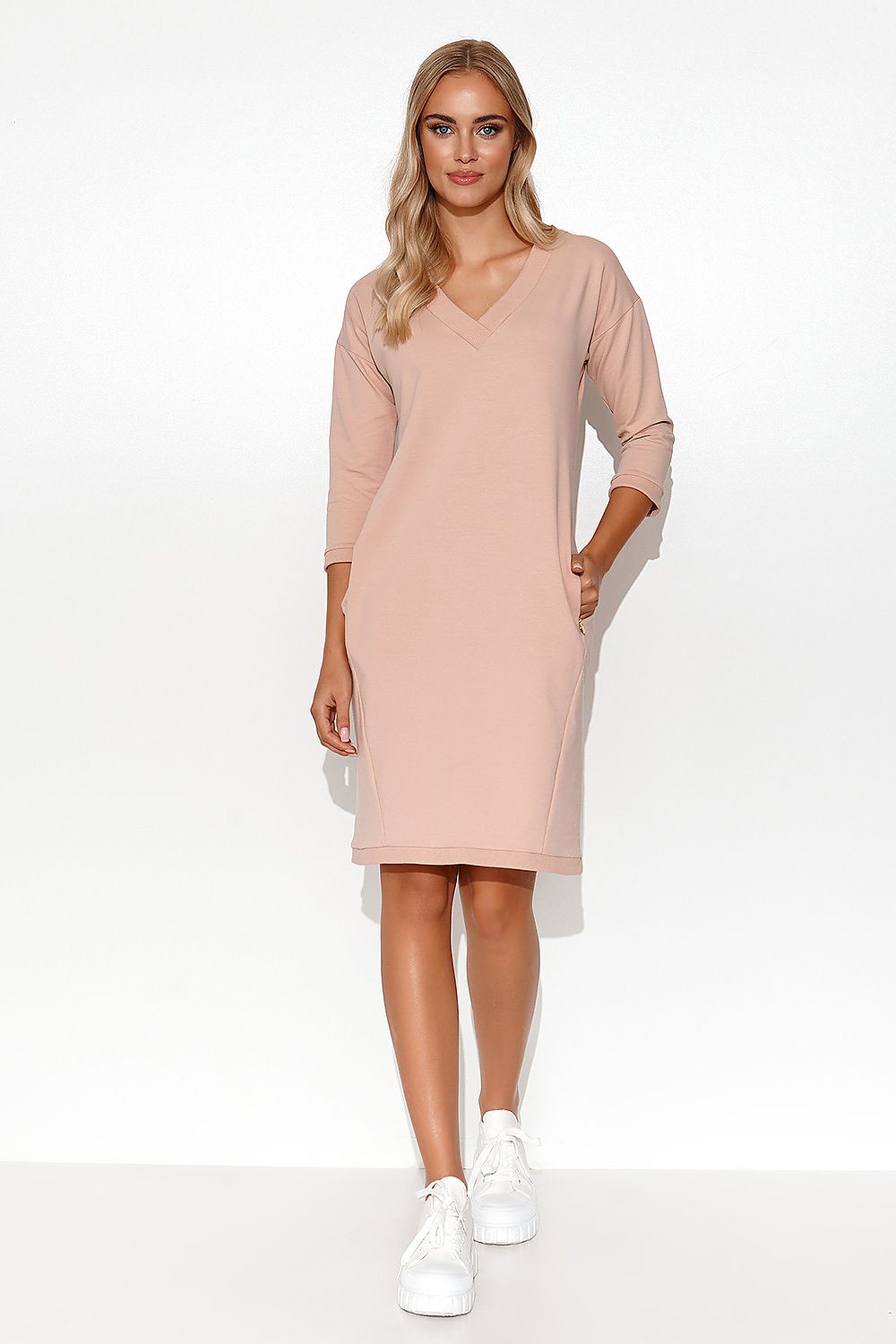 Robe de jour model 176194 Makadamia
