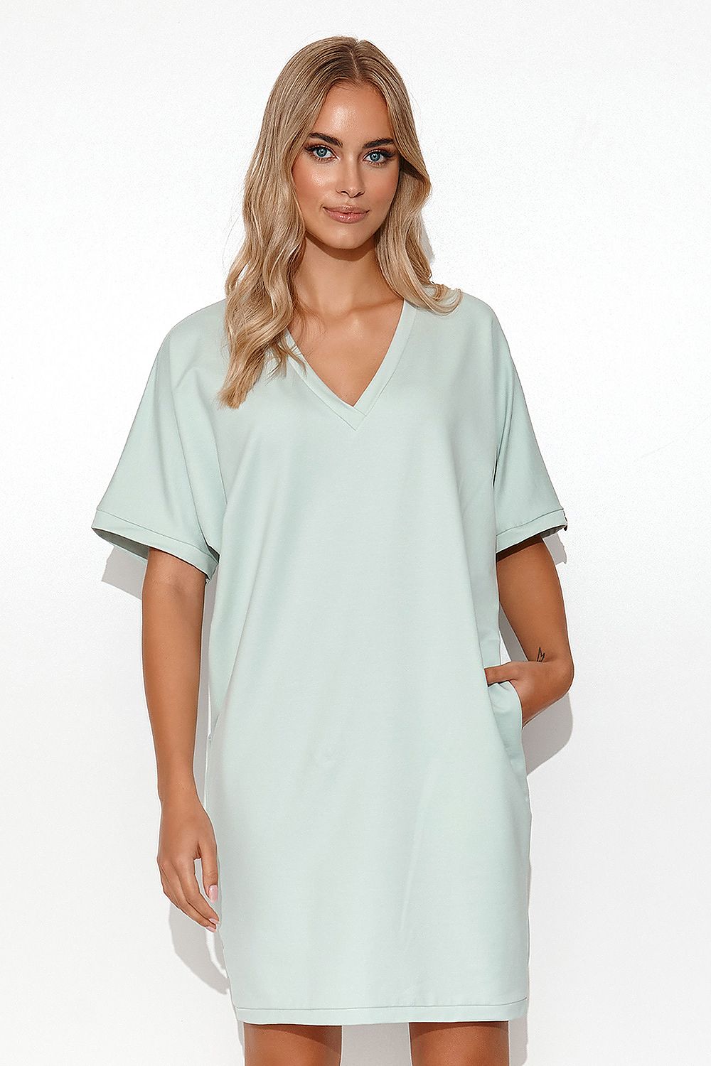 Robe de jour model 175667 Makadamia