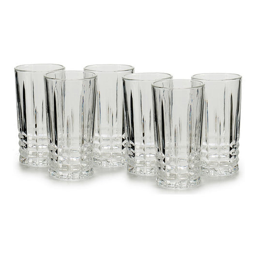 Set de Verres Vivalto 7 pcs Transparent (250 ml) (16 x 23,5 x 25,5 cm) 6 x (25 cl) / 1 x (1 l)