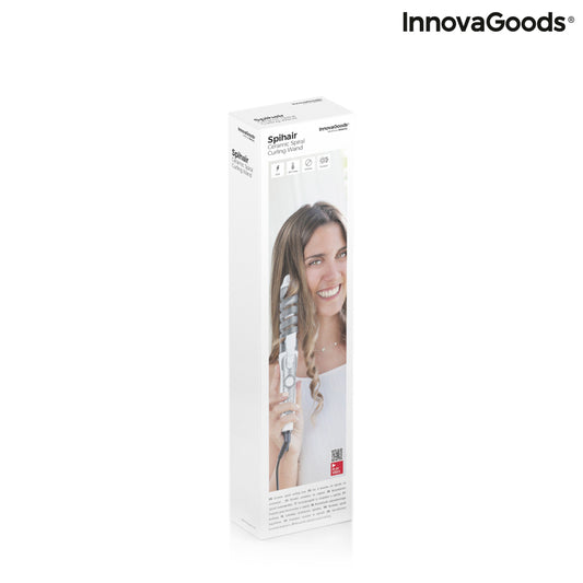 Fer à Friser en Céramique Spirale Spihair InnovaGoods