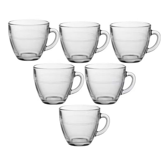 Ensemble de tasses à café Duralex Gigogne 220 ml (6 Unités)