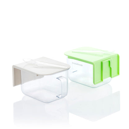 Récipients de Cuisine Adhésifs Amovibles Handstore InnovaGoods Pack de 2 unités