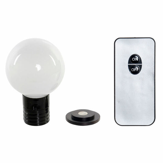 Boule Décorative DKD Home Decor Noir polypropylène Plastique Aimant Loft 6 x 6 x 10 cm