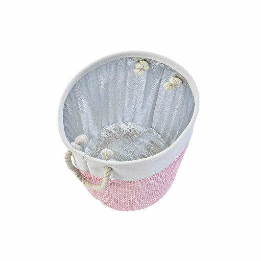 Set de basket DKD Home Decor Polyester 40 x 40 x 49 cm (2 Unités)