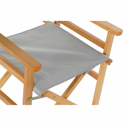 Chaise de jardin DKD Home Decor Gris Naturel Pin 56 x 48 x 87 cm (56 x 48 x 87 cm)