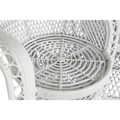 Fauteuil DKD Home Decor Blanc 188 x 50 x 140 cm