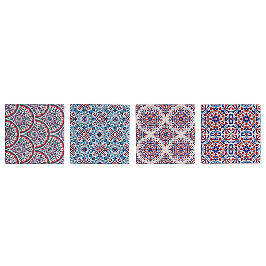 Dessous de verres DKD Home Decor 10,8 x 10,8 x 0,7 cm