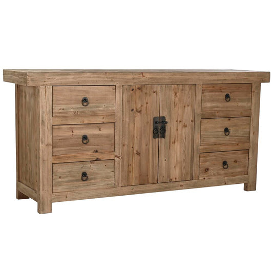 Buffet DKD Home Decor Naturel Bois (180 x 45 x 85 cm)